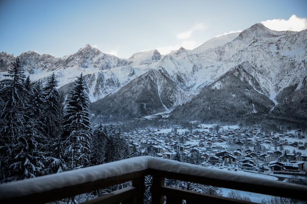 Les Campanules Hotel Les Houches Exterior foto